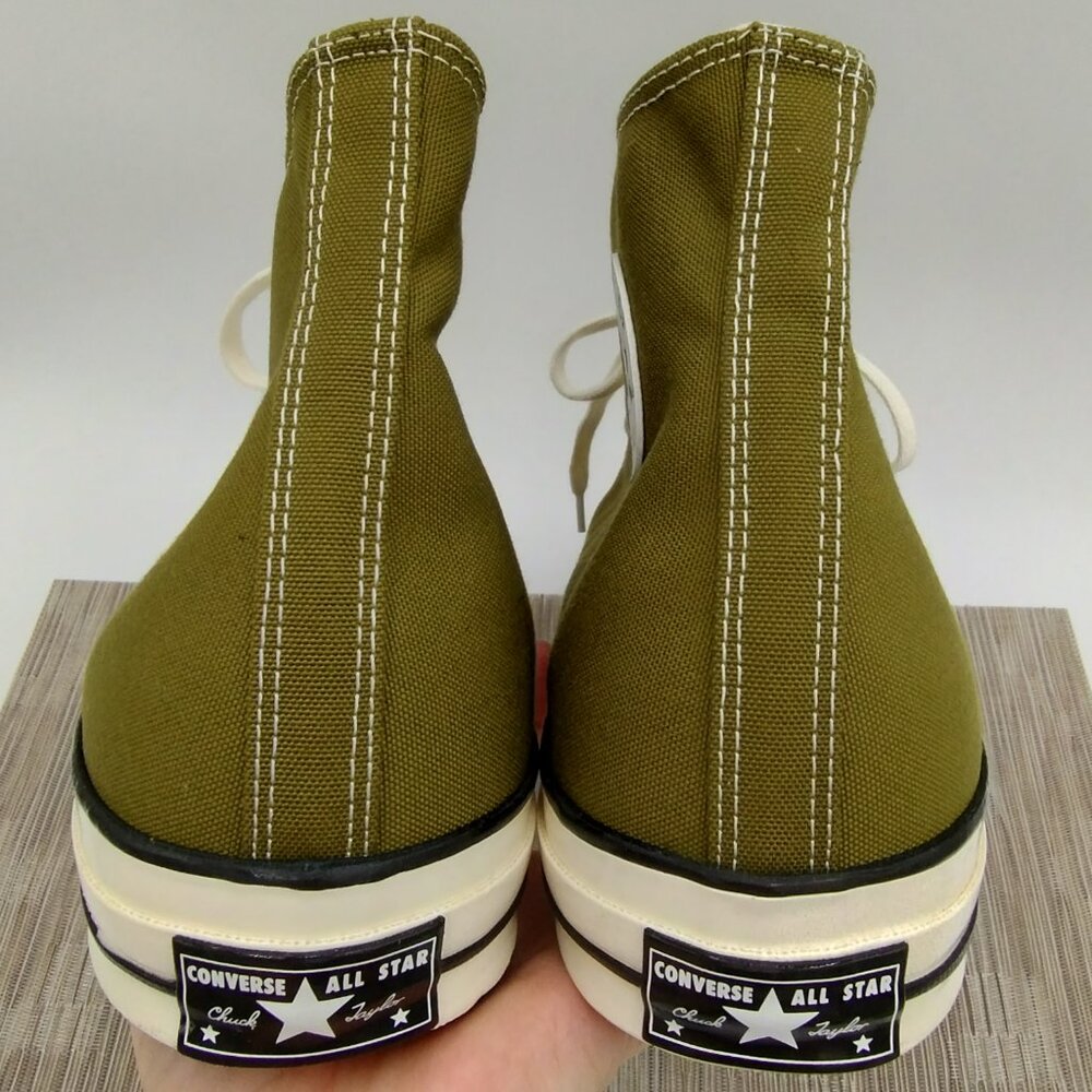 Converse Chuck 70 Hi Top Dark Moss Sneakers Size 16 - Picture 6 of 12